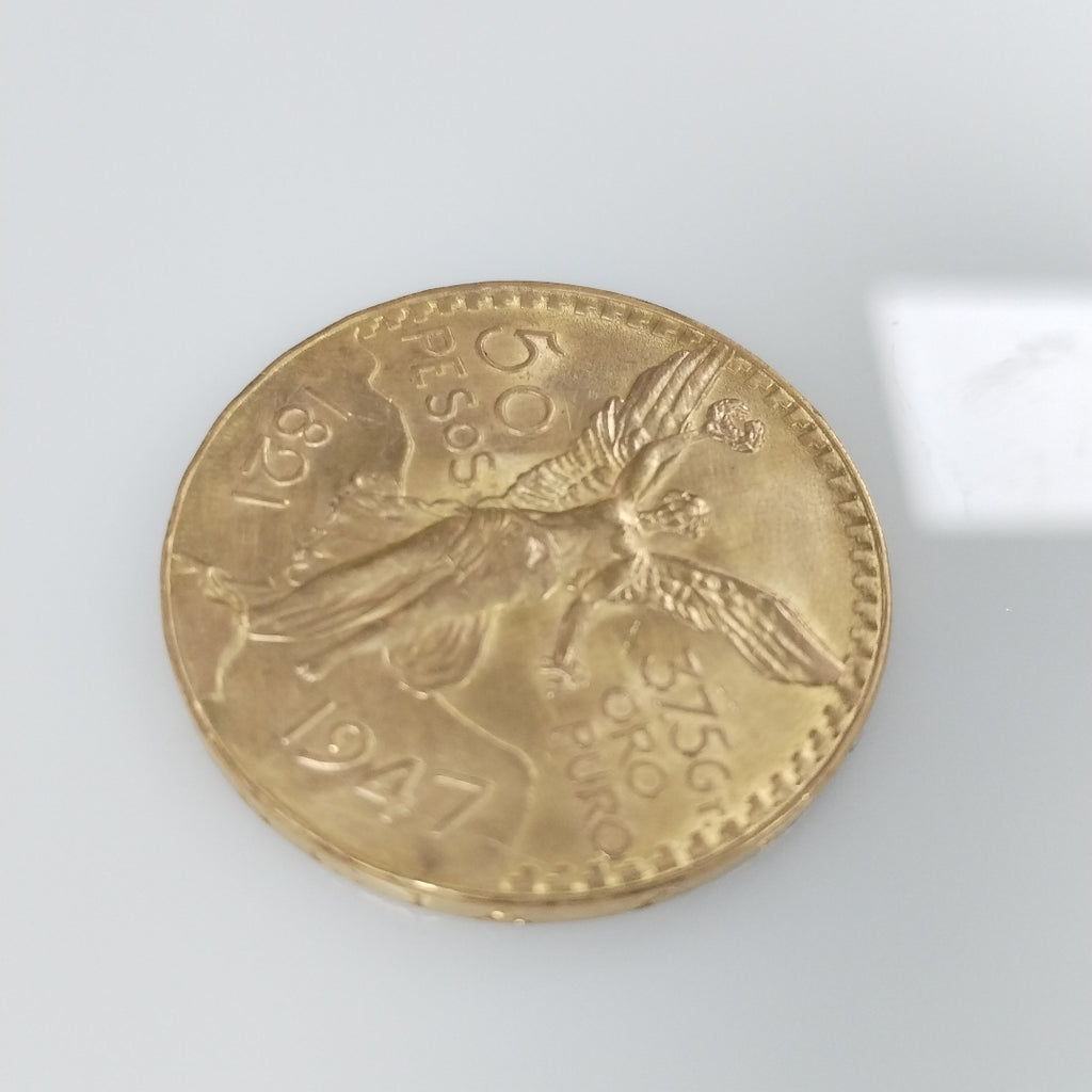 K1 41.6 GRMS 21 K IDENTIFICACIÓN MONEDA NOMINATIVA MONEDAS PESOS 50 PESO (SEMINUEVO)