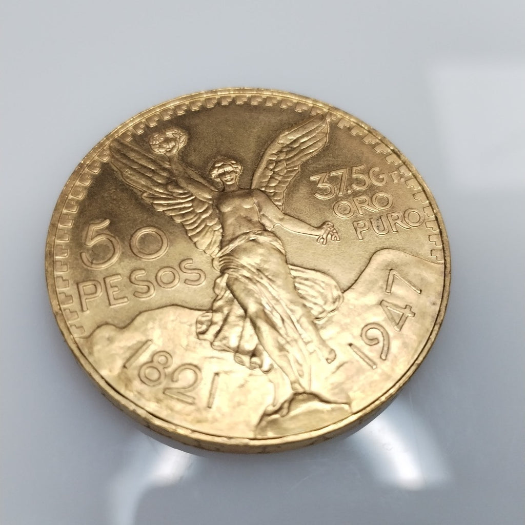 K1 41.6 GRMS 21 K IDENTIFICACIÓN MONEDA NOMINATIVA MONEDAS PESOS 50 PESO (SEMINUEVO)