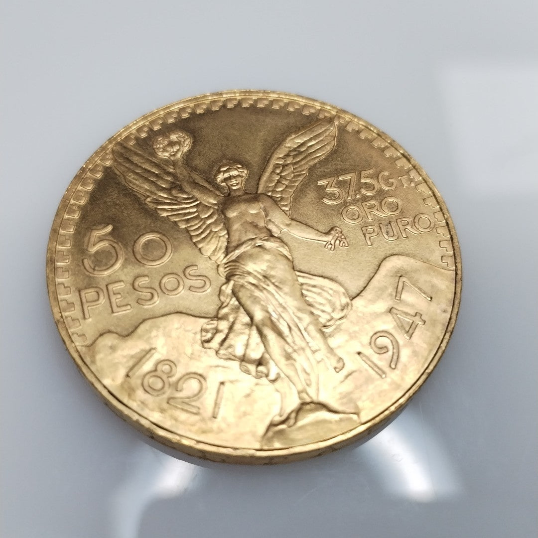 K1 41.6 GRMS 21 K IDENTIFICACIÓN MONEDA NOMINATIVA MONEDAS PESOS 50 PESO (SEMINUEVO)