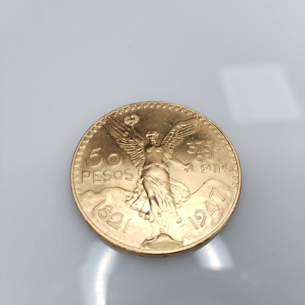 K1 41.6 GRMS 21 K IDENTIFICACIÓN MONEDA NOMINATIVA MONEDAS PESOS 50 PESOS (SEMINUEVO)