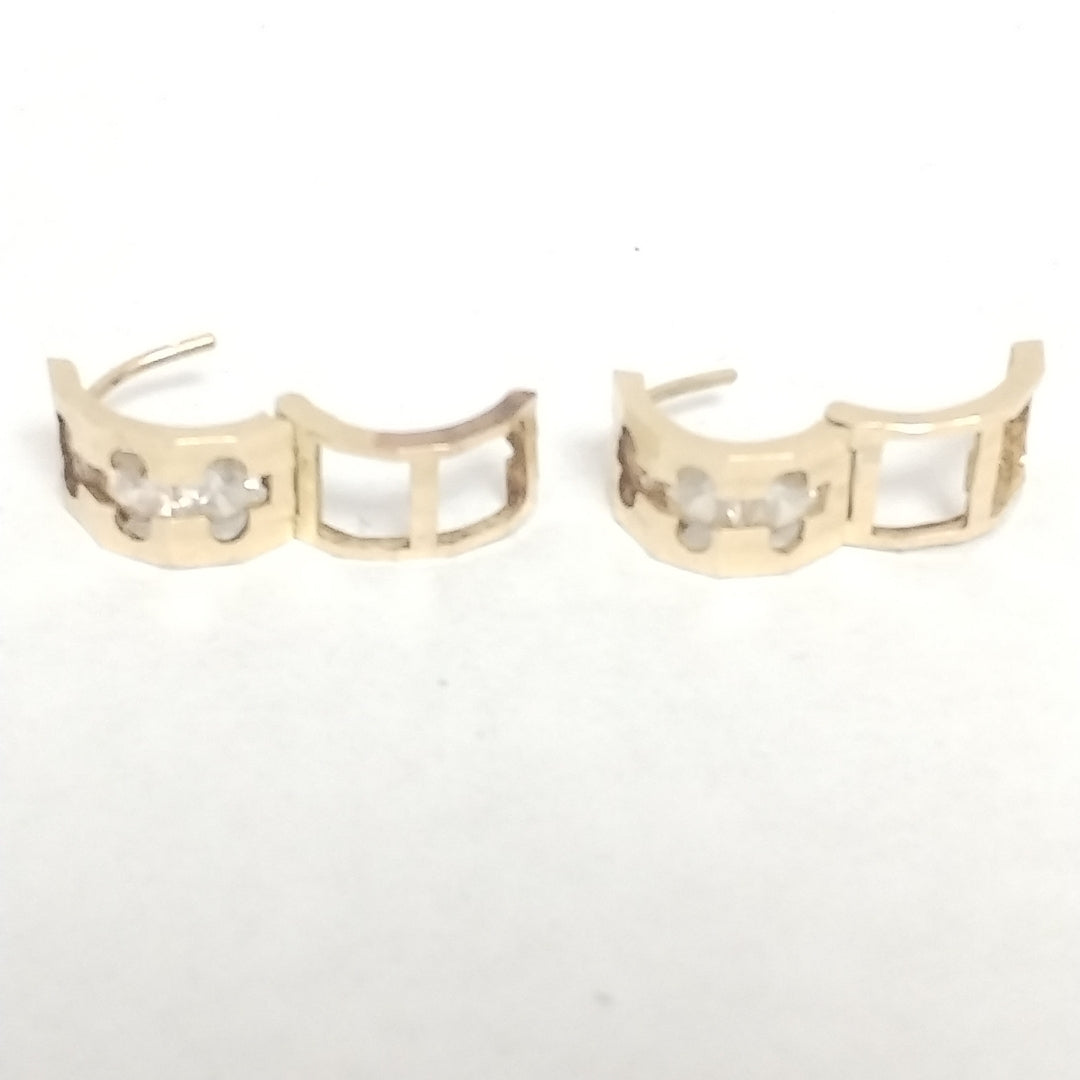 ARETES PAR ORO 14 K 3.5 GRMS (SEMINUEVO)