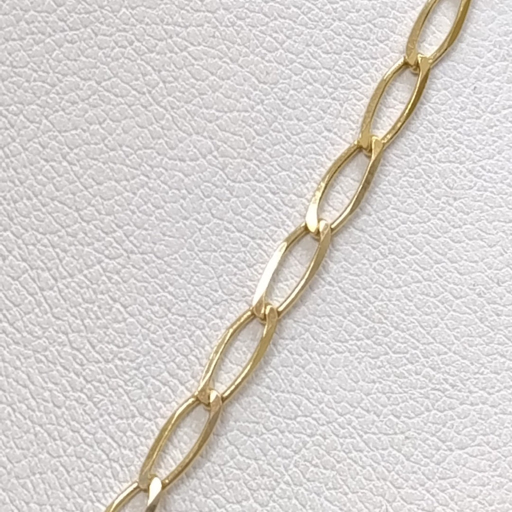 CADENA, DIJE ORO 14 K 6 GRMS (SEMINUEVO)