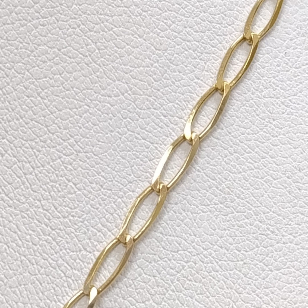 CADENA, DIJE ORO 14 K 6 GRMS (SEMINUEVO)