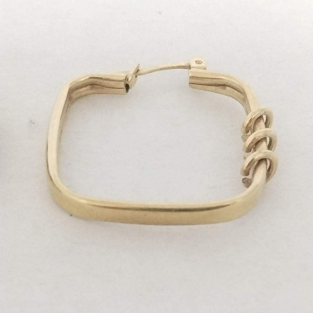 ARRACADAS PAR ORO 14 K 4.2 GRMS (SEMINUEVO)