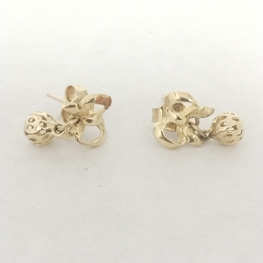 ARETES PAR ORO 14 K 1.5 GRMS (SEMINUEVO)