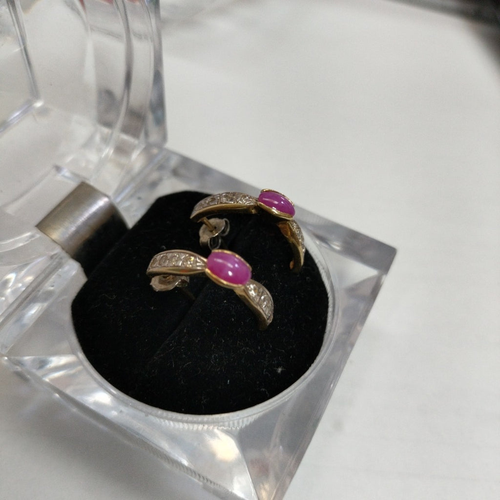BROQUELES PAR ORO 14 K 3,40 GRMS (SEMINUEVO)