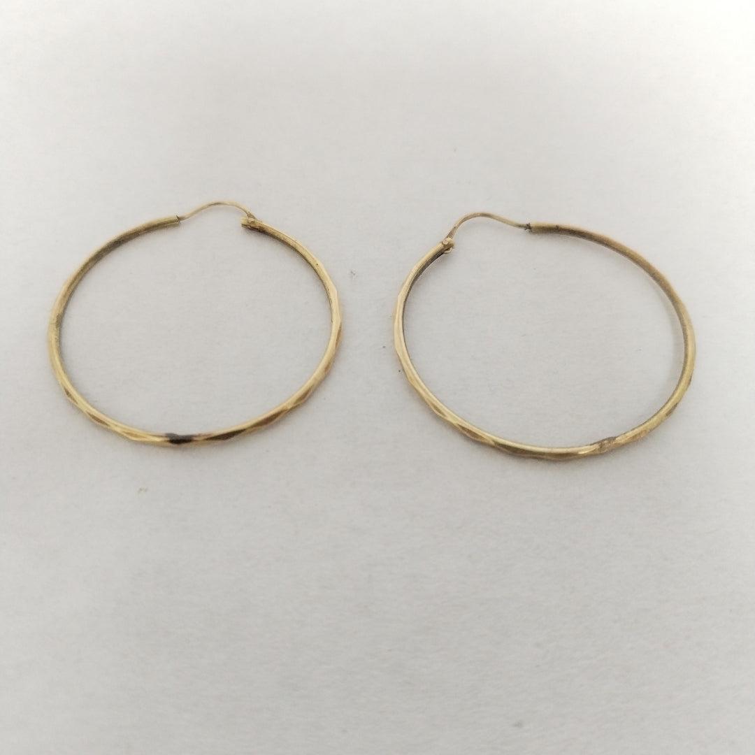ARRACADAS PAR ORO 14 K 2.5 GRMS (SEMINUEVO)
