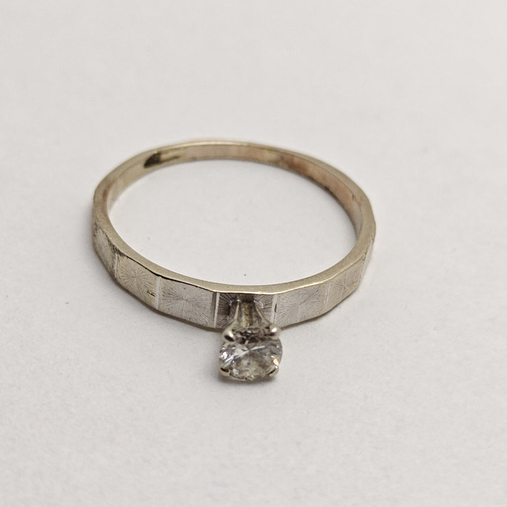 ANILLITO ORO BLANCO 14 K 1,80 GRMS (SEMINUEVO)