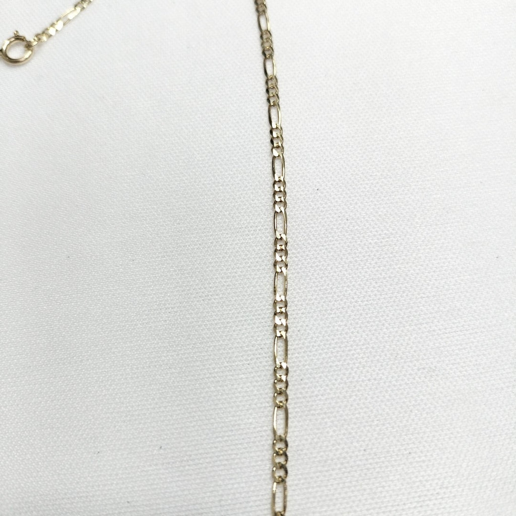 CADENAS TEJIDO 3X1 ORO 10K 55 CM 3.2 GR (NUEVO)