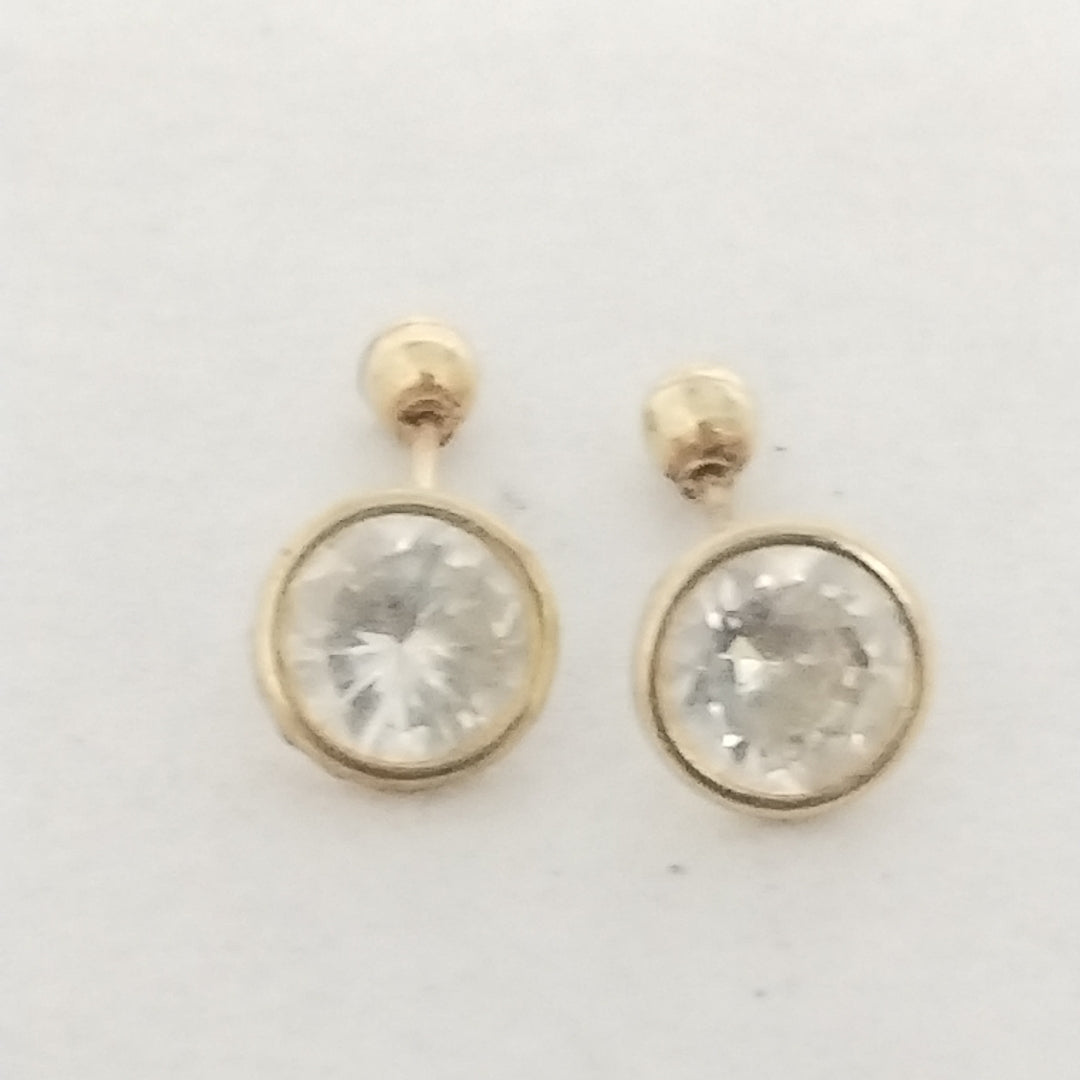 ARETES PAR ORO 14 K 0.8 GRMS (SEMINUEVO)