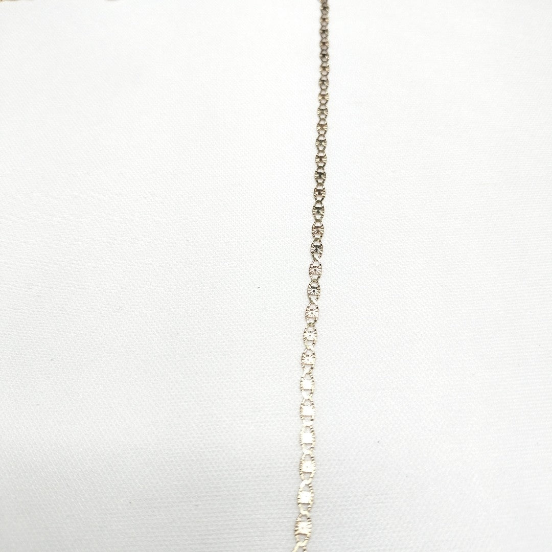 CADENAS TEJIDO GUCHI ORO 10K 55 CM 3 GR (NUEVO)