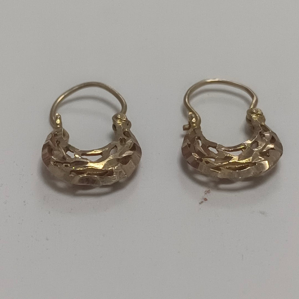 ARETES PAR ORO 10 K 1.1 GRMS (SEMINUEVO)