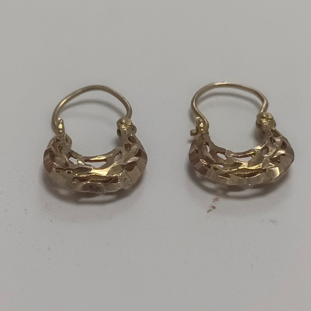 ARETES PAR ORO 10 K 1.1 GRMS (SEMINUEVO)