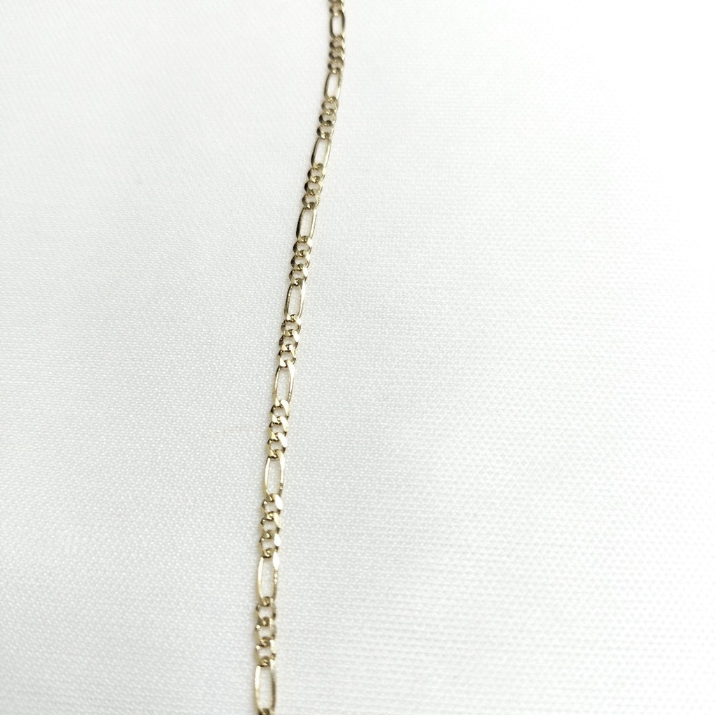 CADENAS TEJIDO 3X1 ORO 10K 55 CM 3.2 GR (NUEVO)