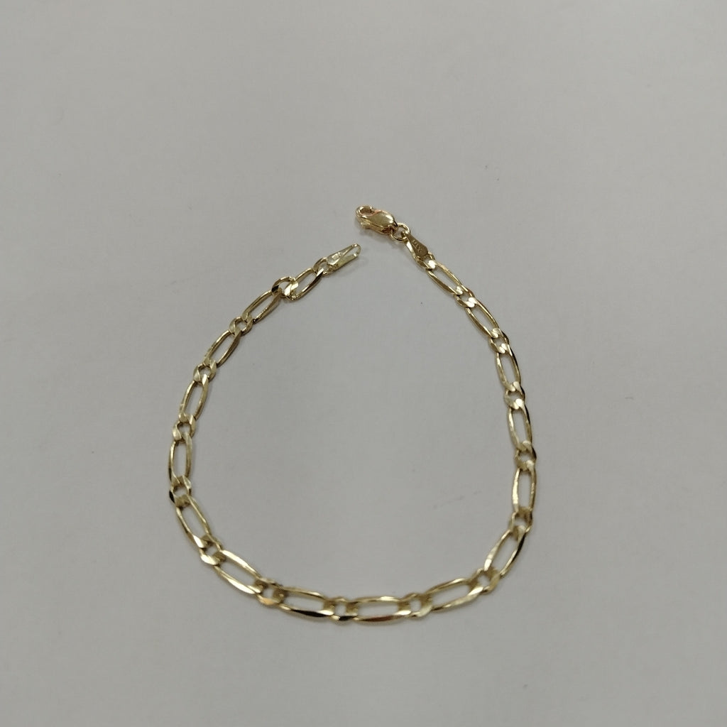PULSERAS 1X1 ORO 14K 18 CM 2.6 GR (NUEVO)