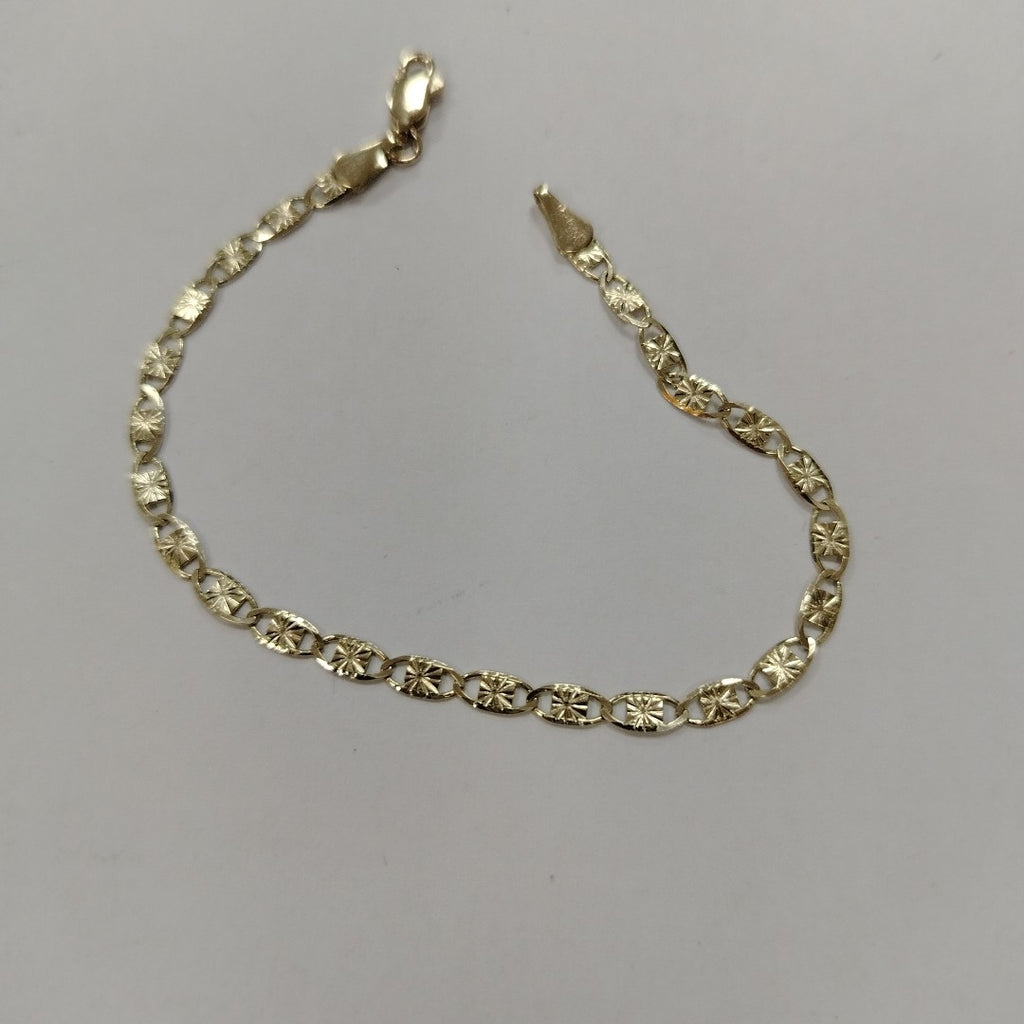 PULSERAS GUCHI ORO 14K 18 CM 2.9 GR (NUEVO)