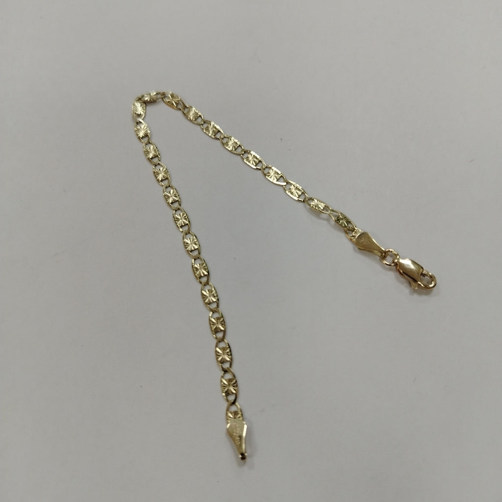 PULSERAS GUCHI ORO 14K 18 CM 2.8 GR (NUEVO)