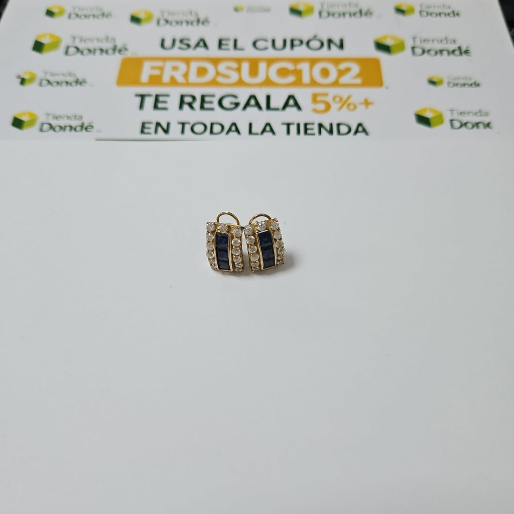 ARETES PAR ORO 14 K 6,80 GRMS (SEMINUEVO)