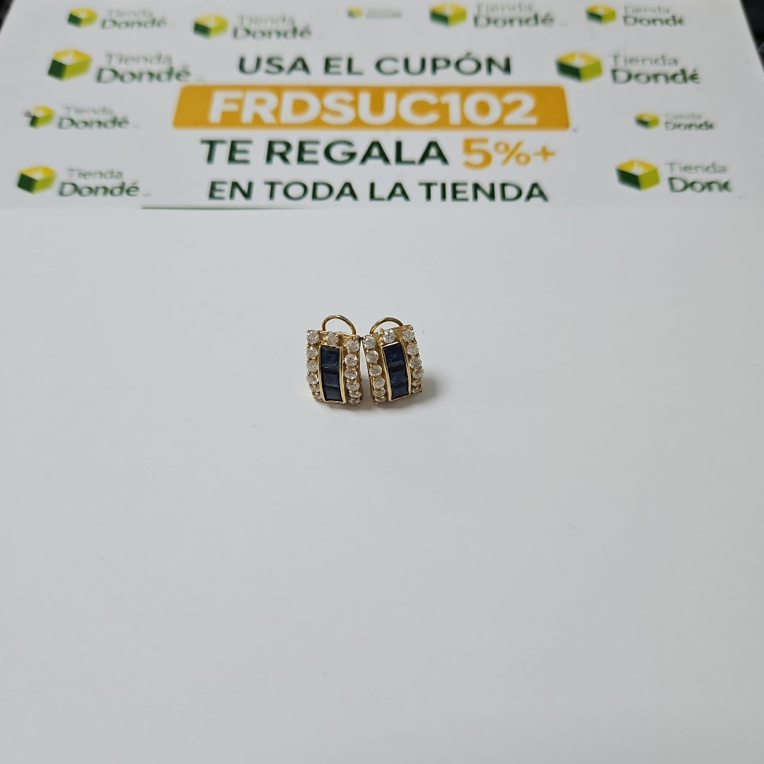 ARETES PAR ORO 14 K 6,80 GRMS (SEMINUEVO)