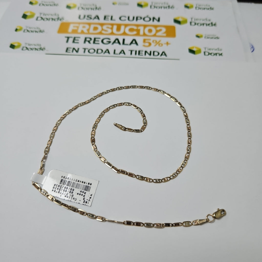 CADENA ORO 10 K 4.8 GRMS (SEMINUEVO)
