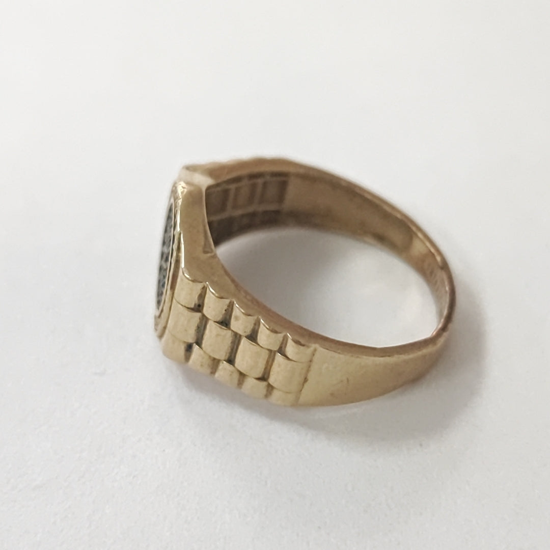 ANILLO ORO 10 K 4.3 GRMS (SEMINUEVO)