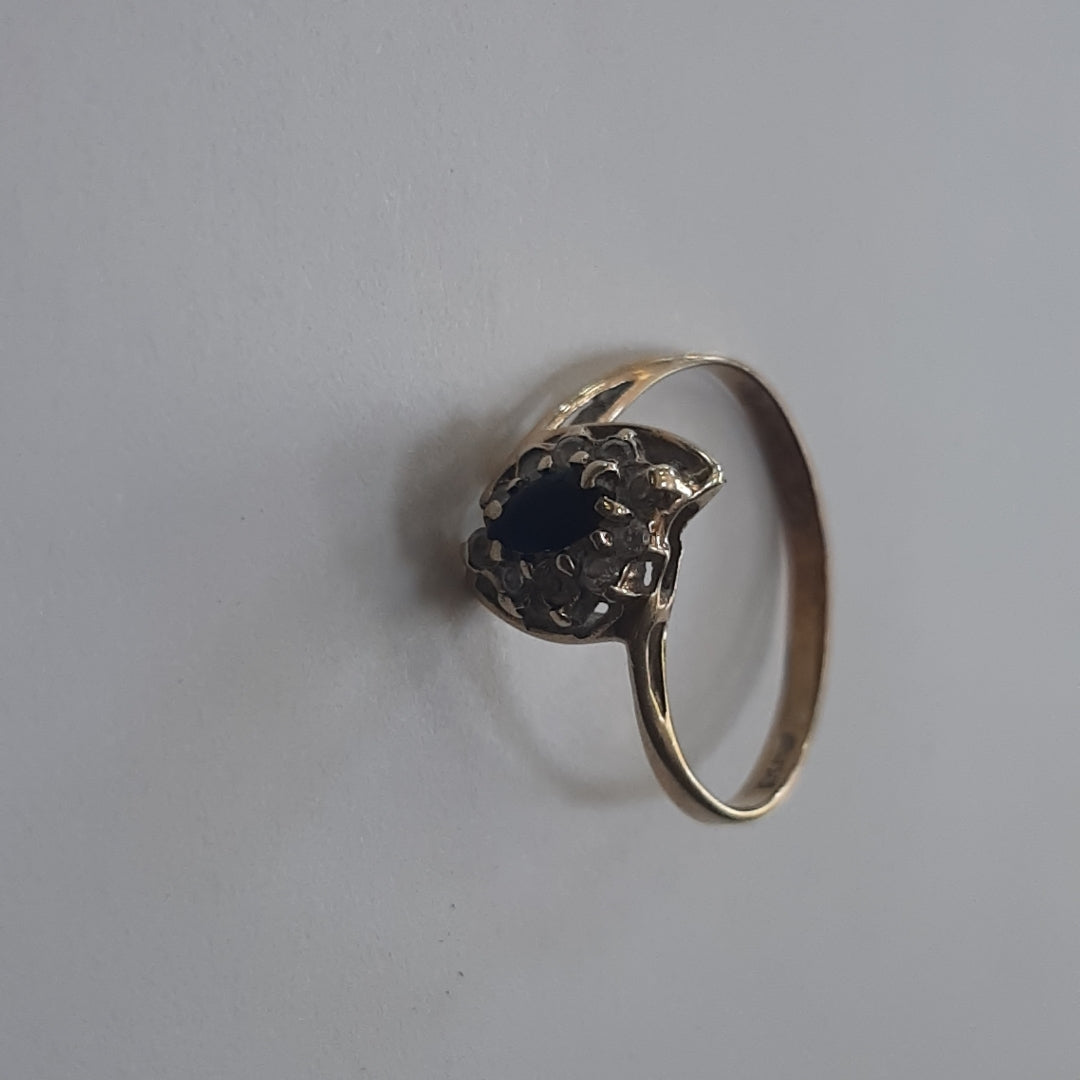 ANILLO ORO 10 K 1.4 GRMS (SEMINUEVO)