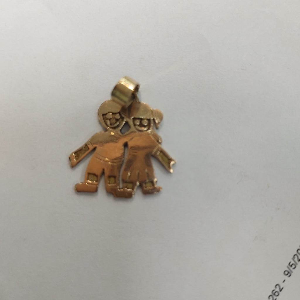 CADENA, CHURUMBELA, DIJE ORO 10 K 3.1 GRMS (SEMINUEVO)