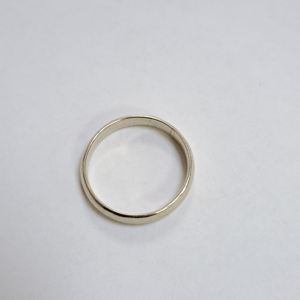 ARGOLLA ORO BLANCO 14 K 4.1 GRMS (SEMINUEVO)