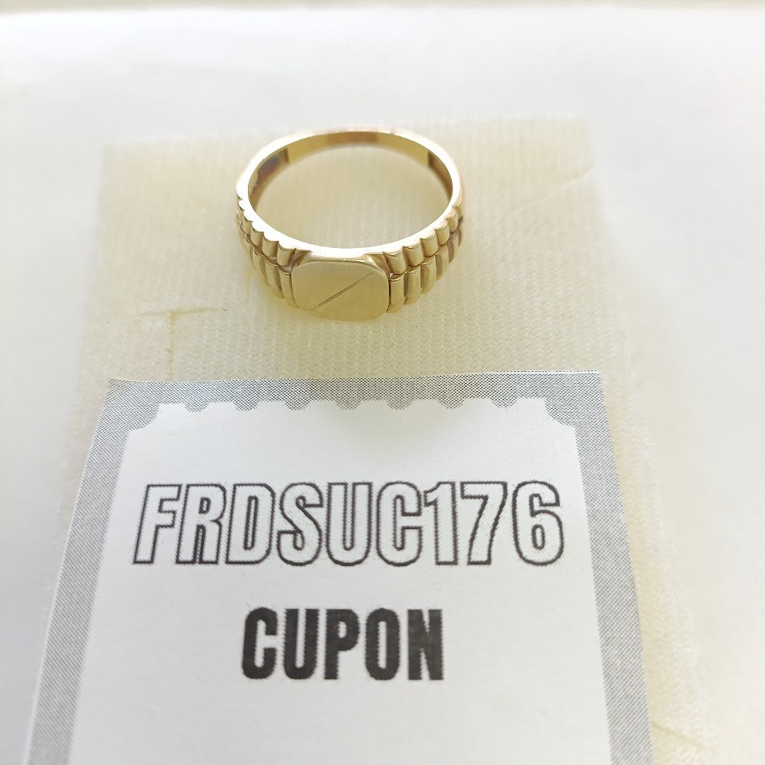 ANILLO ORO 10 K 3.4 GRMS (SEMINUEVO)