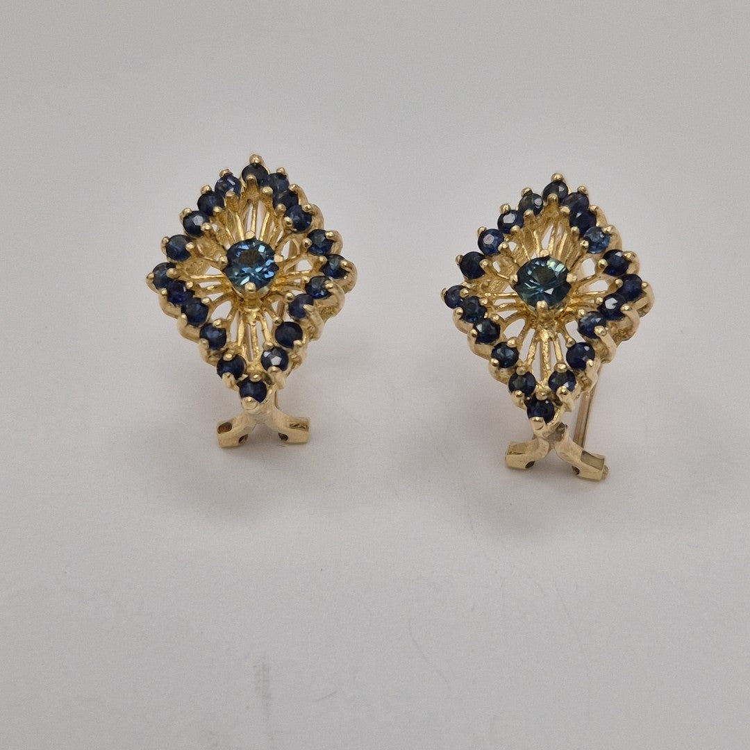 ARETES PAR ORO 14 K 4,80 GRMS (SEMINUEVO)