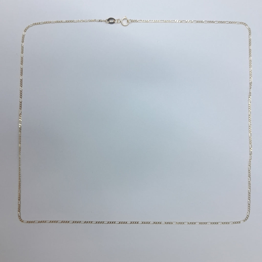 CADENAS TEJIDO 3X1 ORO 14K 55 CM 2.4 GR (NUEVO)