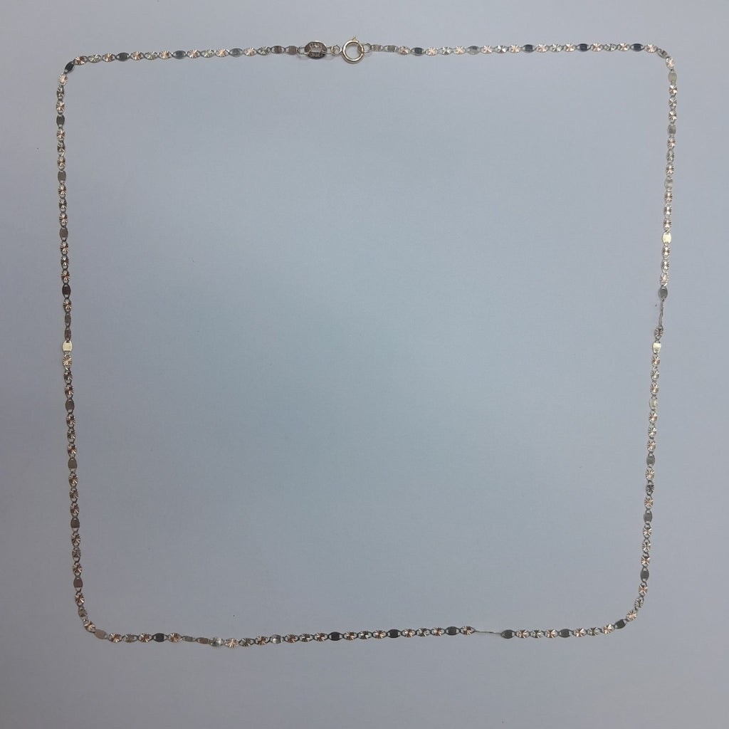 CADENAS TEJIDO GUCHI ORO 10K 55 CM 1.7 GR (NUEVO)