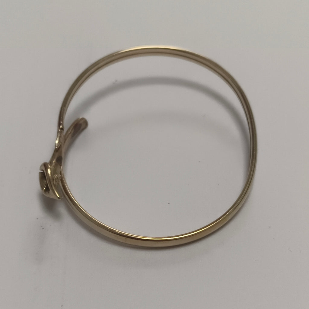 PULSERA RIGIDA ORO 14 K 7.5 GRMS (SEMINUEVO)
