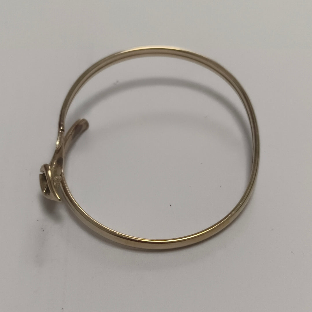 PULSERA RIGIDA ORO 14 K 7.5 GRMS (SEMINUEVO)
