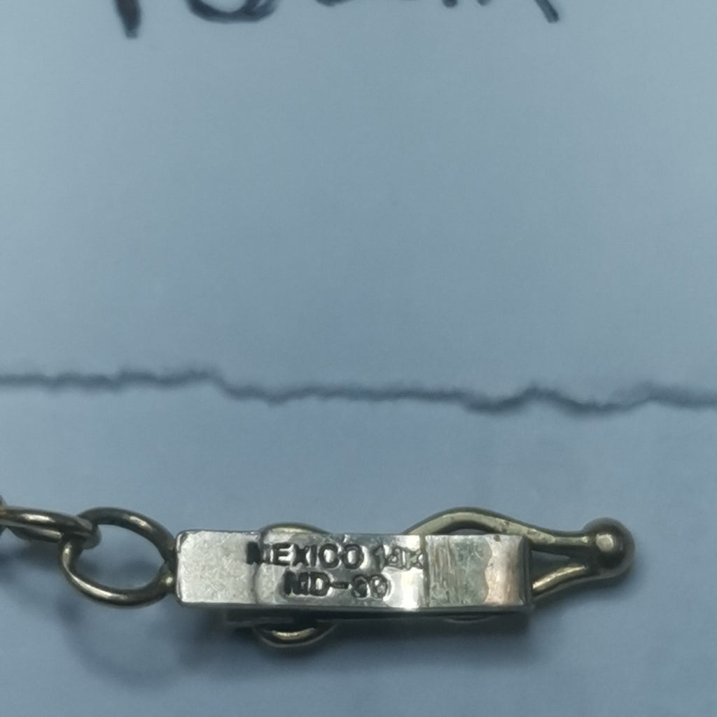 PULSERA ORO 14 K 4.9 GRMS (SEMINUEVO)