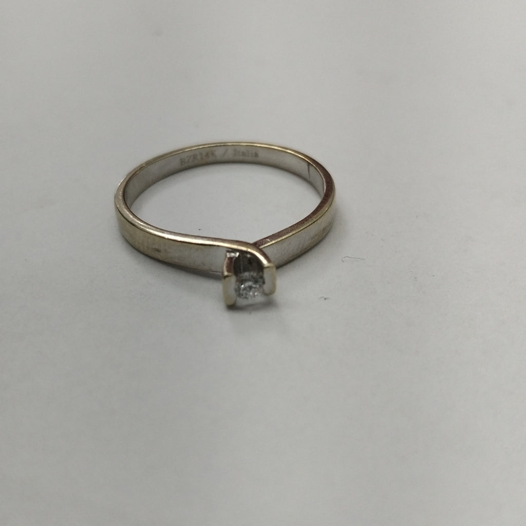 SOLITARIO ORO 14 K 2 GRMS (SEMINUEVO)