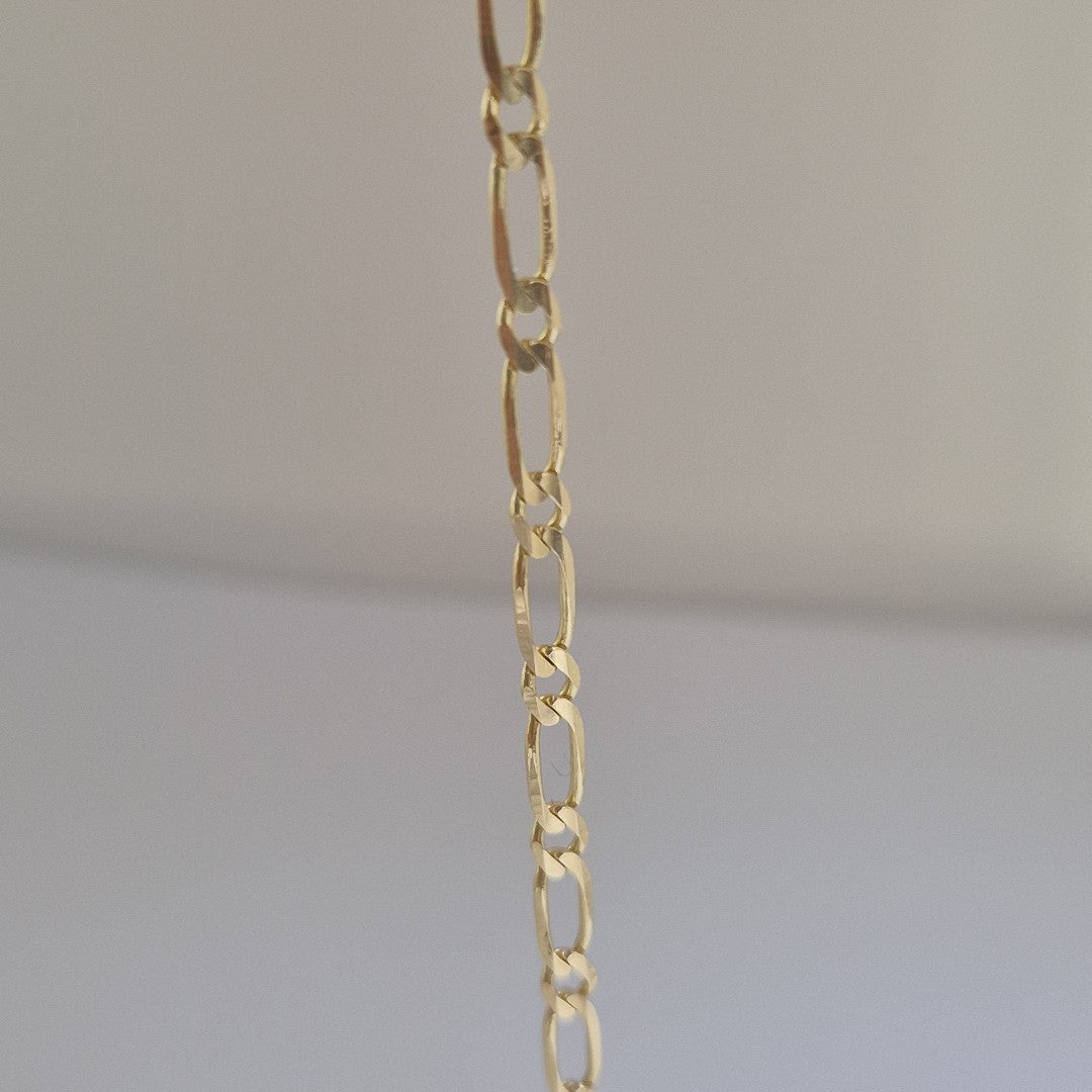 PULSERAS 1X1 ORO 14K 18 CM 2.6 GR (NUEVO)