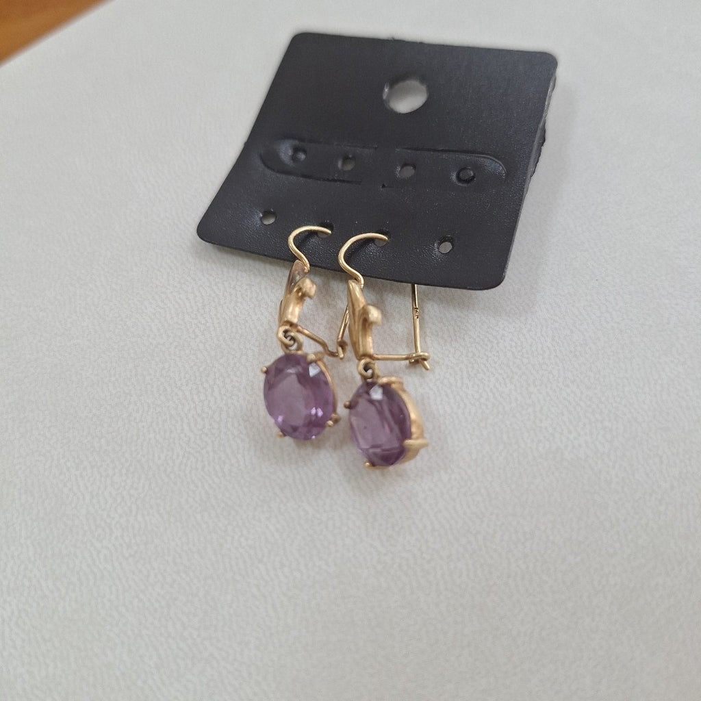 ARETES PAR ORO 14 K 4,40 GRMS (SEMINUEVO)