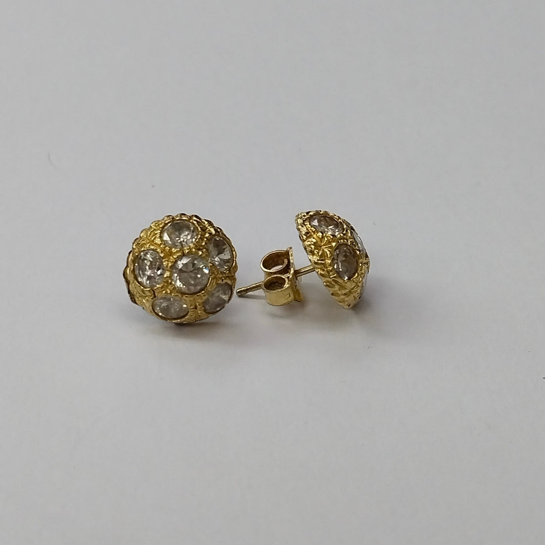 ARETES PAR ORO 14 K 2,80 GRMS (SEMINUEVO)