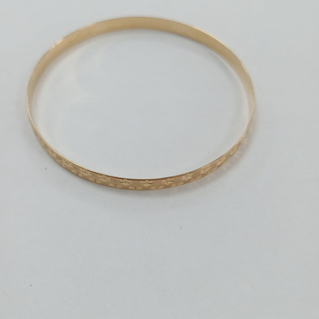 PULSERA RIGIDA ORO 10 K 7,00 GRMS (SEMINUEVO)