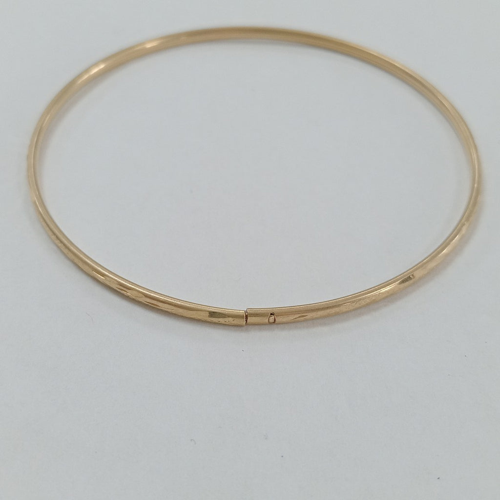 PULSERA RIGIDA ORO 10 K 3.3 GRMS (SEMINUEVO)