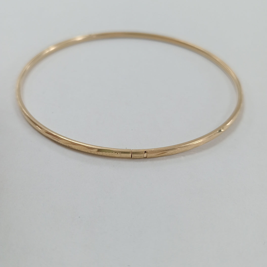 PULSERA RIGIDA ORO 10 K 3.4 GRMS (SEMINUEVO)