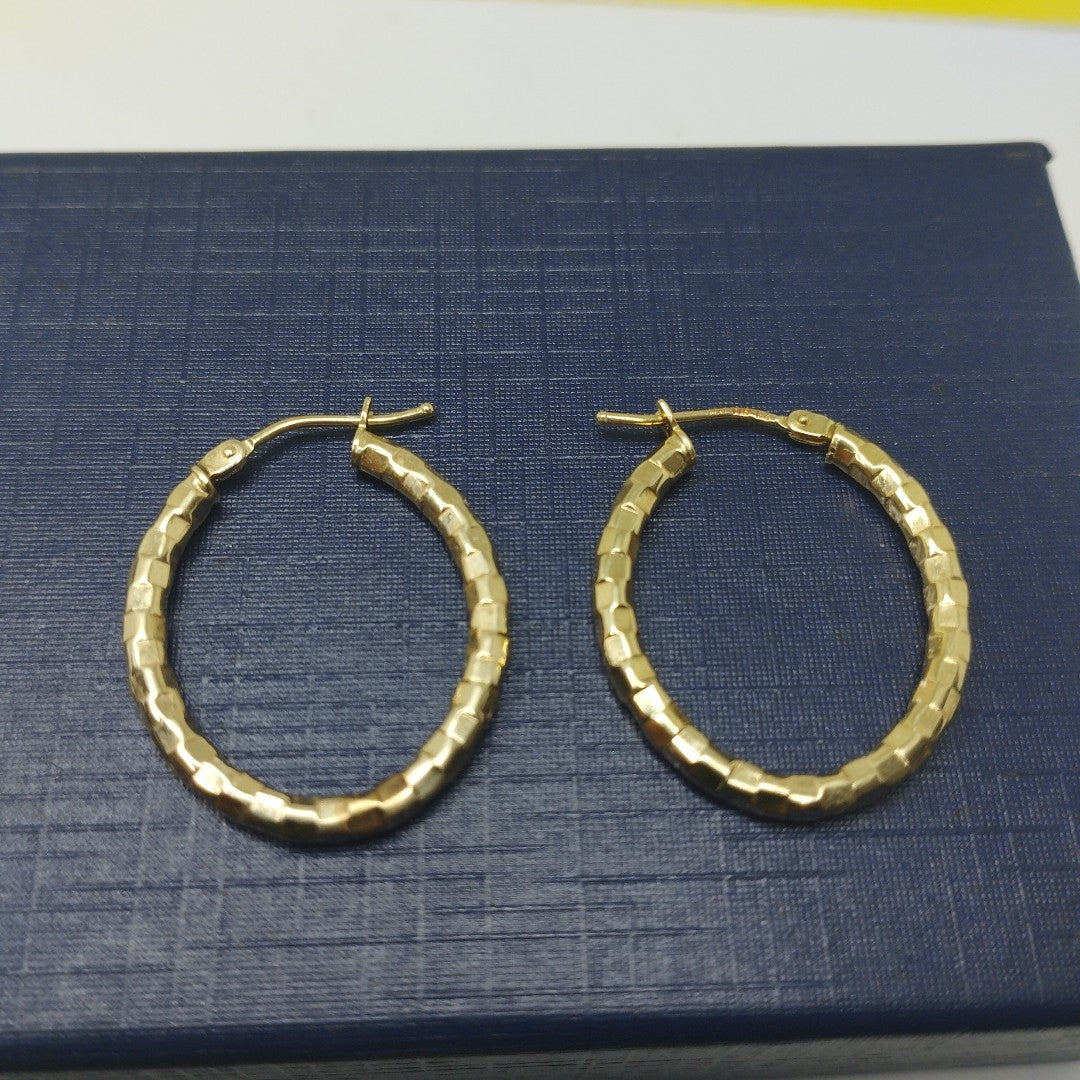 ARRACADAS PAR ORO 14 K 1.4 GRMS (SEMINUEVO)
