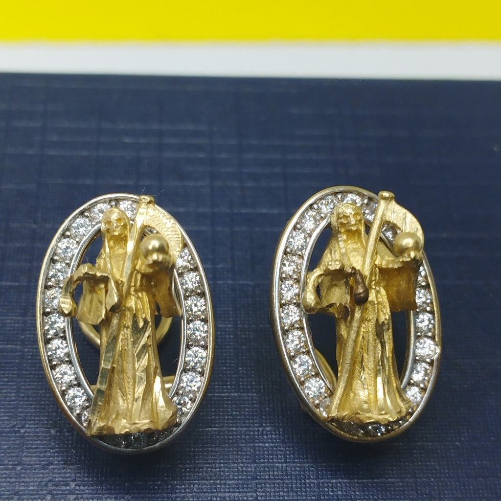 ARETES PAR ORO 14 K 6.1 GRMS (SEMINUEVO)