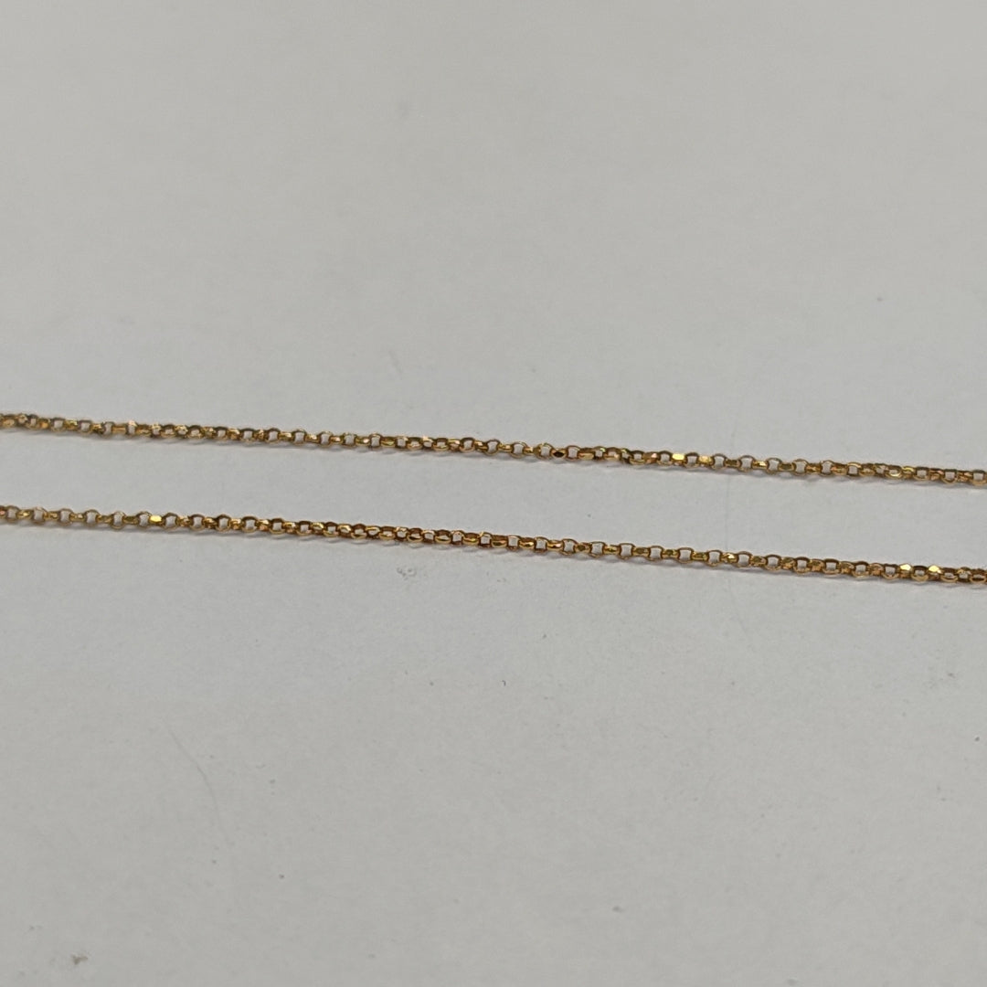 GARGANTILLA ORO COMBINADO 14 K 1,90 GRMS (SEMINUEVO)