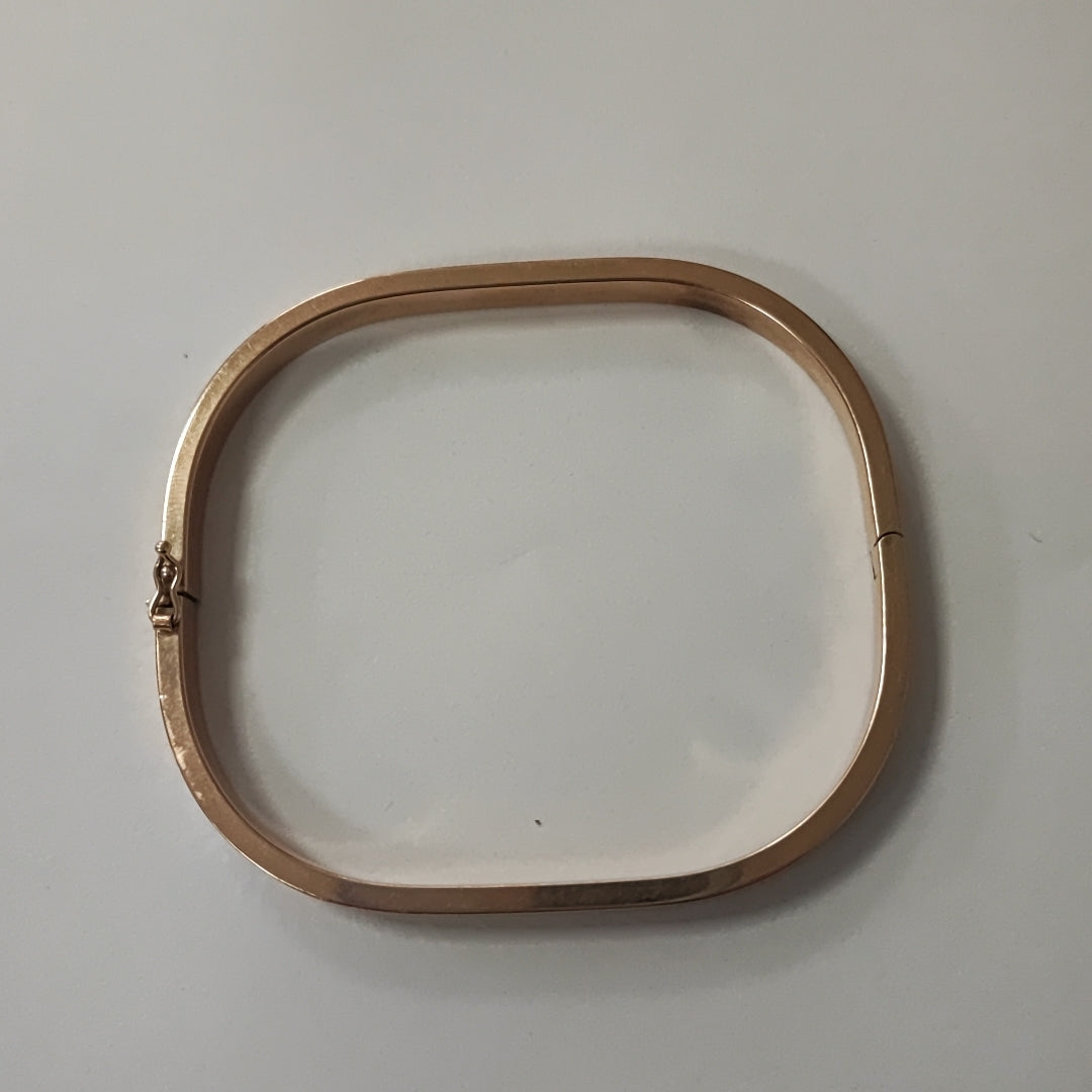 PULSERA RIGIDA ORO 10 K 7.6 GRMS (SEMINUEVO)