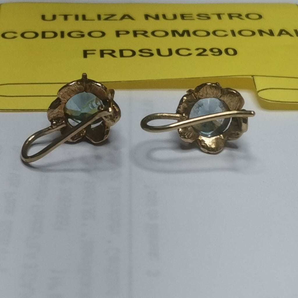 ARETES PAR ORO 10 K 3.5 GRMS (SEMINUEVO)