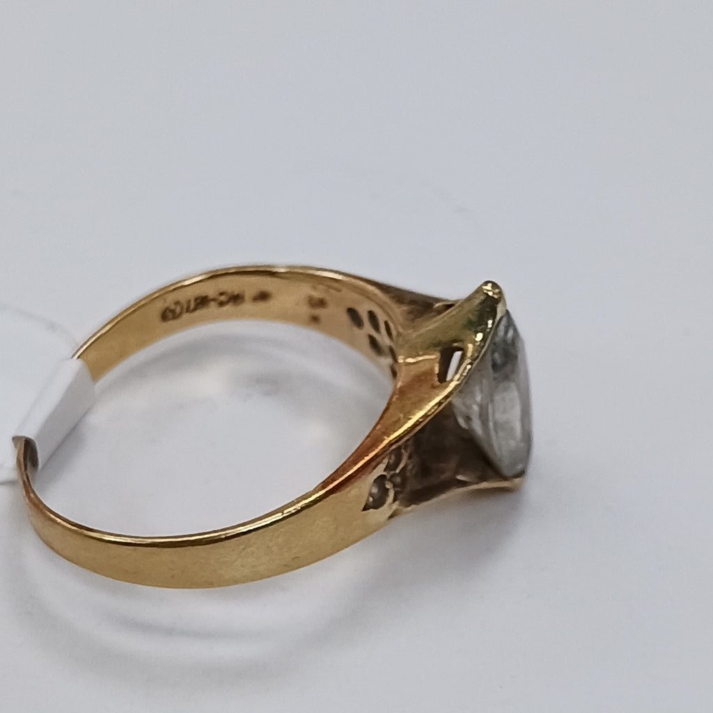 ANILLO ORO 10 K 2,70 GRMS (SEMINUEVO)