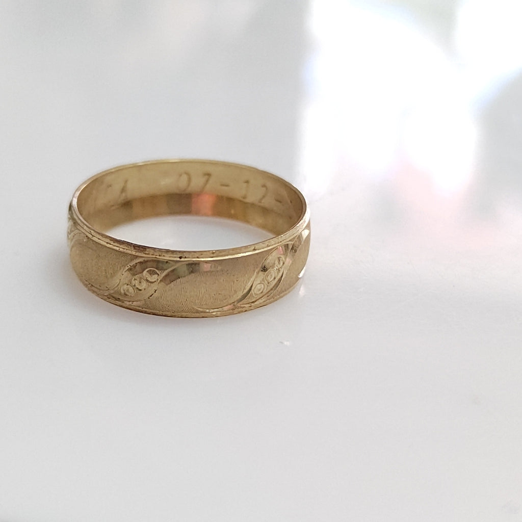ARGOLLA ORO 10 K 2.1 GRMS (SEMINUEVO)