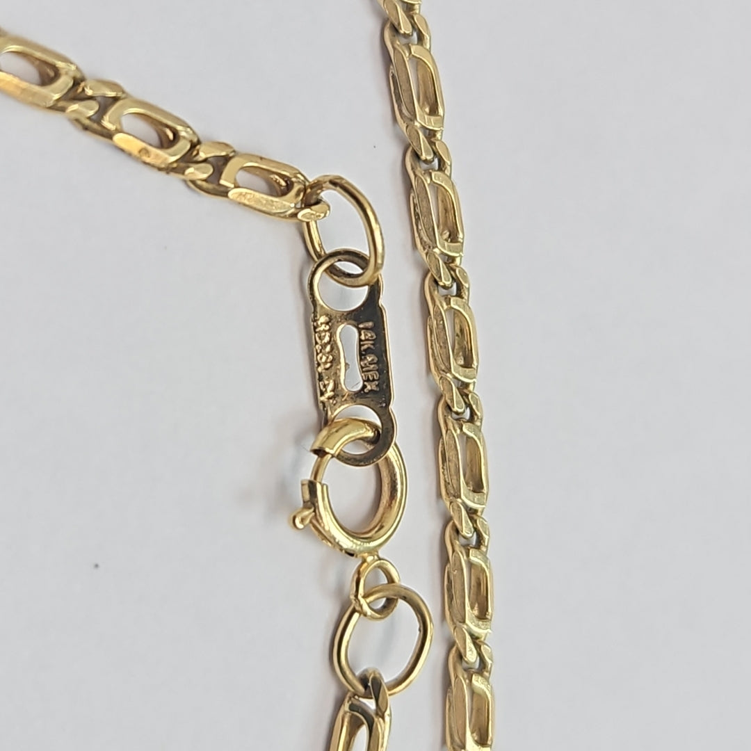 CADENA ORO 14 K 8.2 GRMS (SEMINUEVO)